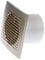 LIRAST Diameter 100 mm Gold Bathroom Fan for Efficient Ventilation in Bathroom Kitchen Toilet