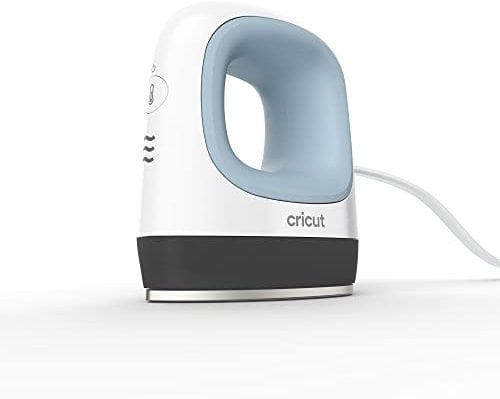 Cricut EasyPress Mini | Kompakte Heizpresse für Iron-On (Bügelfolie), Infusible Ink und Sublimation | Zen Blue