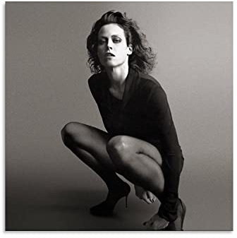 JIEJI Pretty Helmut Newton Elsa Peretti Posterdruck, Kunst, Wandbild, Leinwand, Poster, modernes Schlafzimmer, 40 x 40 cm