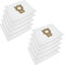 10 pezzi.Compatibile for Hoover TIPO H60 H30 H52 ENIGMA TE7 TE70 TEN2400 ARIANNE TELIOS Sacchetto filtro antipolvere T2100 T2599 T2615 T2621 T2740 T2760 TS1823
