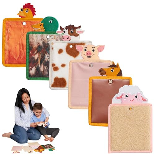 ODOXIA Alfombrillas sensoriales con Textura para niños | Baldosas sensoriales para niños | Almohadillas sensoriales para niños autistas | Ayuda sensorial para niños | Juguetes lúdicos | Sensory Mats