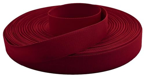 maDDma 50m Ripsband 20mm Einfassband Stoßband Besatzband Hutband Hosenband Farbwahl 21 Farben