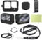 Suptig Schutzhülle Silikon Hülle Kompatibel für GoPro Hero 12/11/10/9 Black (Schwarz), RSX-427