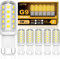 LUTW G9 LED Lampe Kaltweiß 6000K, 3W G9 Leuchtmittel Entspricht 30-40W Halogenlampe, g9 Glühbirne 350 Lumen, Nicht Dimmbar, Kein Flackern, Enegiesparende Kleine Birne, 6er Pack