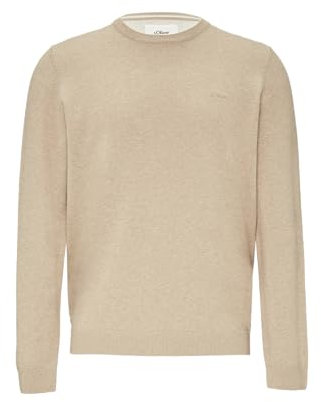 Strickpullover mit Logo-Stickerei