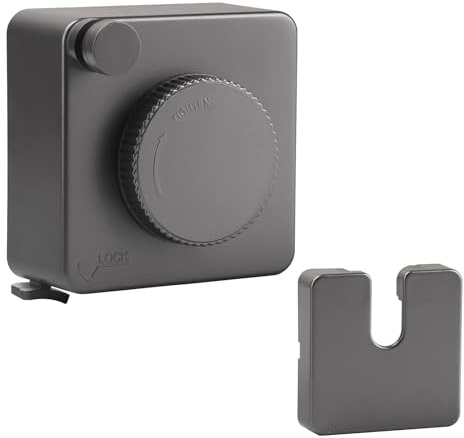 Tendedero Retractil,4,8 m Tendedero Extensible Pared Ajustable Inoxidable Cuerda Retráctil Tendedero Invisible para Exterior Lnterior Balcón, Interior, Jardín,Longitud De Cuerda Ajustable (Gris)