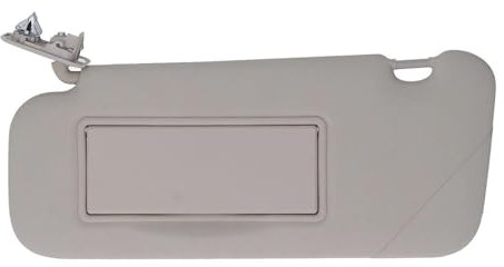 WEFOLCC Parasol interior para Peugeot 308 2011 – 2016 408 2010 – 2014, 1 unidad, gris interior parasol delantero escudo prevención visera parasol (izquierda)