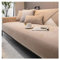 FYFWPA Sofa Überzug Chenille Sofabezug Weiche: Haustier rutschfest Sofaschoner Vintage 1/2/3/4 Sitzer Couch Überzug Einfarbig Sofaüberwürfe für U Form L Form Sektionssofa (Hellbraun, 90 * 180cm)