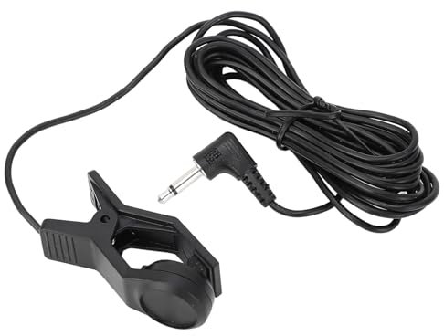 Clip On Pickup 3.5mm Plug Accurate Pickup Microphone Portable Sound Pickup Contacts Mic for Trumpet Guitar Violin Ukulele