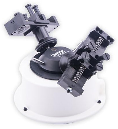MTE Bewegungstechnik Uhrenbeweger (WTS 4 Weiß) bis zu 2 Uhren – Elektronisch gesteuerte Rotation und Pausen – Uhrenbeweger für Automatikuhren – leiser Watch Winder – Made in Germany