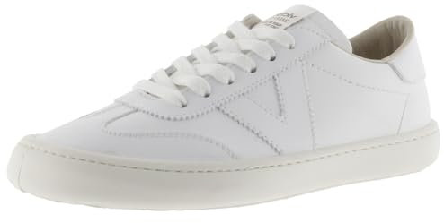 Victoria Basket Basse Unisexe Olmo Effet Cuir Barefoot Blanc Monochrome 1186102 pour Adulte Blanco 44