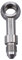 Stainless Steel -4 AN Male to Banjos Eye Bolt Reusable Brake Fitting Adapter, Straight AN4 D12.2mm
