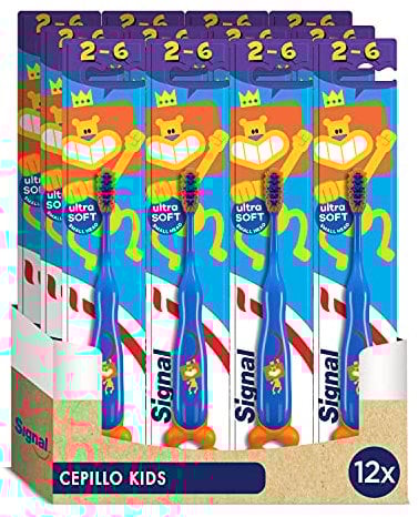 Signal Kids Zahnbürste für Kinder, 12 Stück