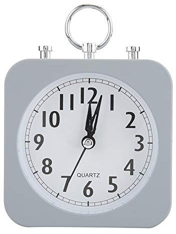 AUNMAS Silent Desktop Wecker Vintage Retro Classic Nacht Wecker mit Doppel Laut Klingeln Glocken Quarzuhr für Küche Schlafzimmer Büro