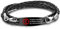 kaululu Personalisierte Herren Damen Medic Alert Armbänder Edelstahl Emergency Mens Medic Alert Armbänder Emergency Medical Mens ID Armband mit Gravurname (#5)