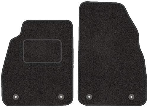 Fußmatten mit Clips 2er Set für Opel Insignia 2008-2017 Velours Automatten