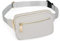 UTO Gürteltasche Damen Herren Gürteltasche Wasserdichter Gürtel Nylon Mode Leichte Taillentasche mit 3 Reißverschlusstaschen Zapata Grey