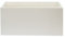 MACETERO DE POLIETILENO BLANCO 60x20x20 CM