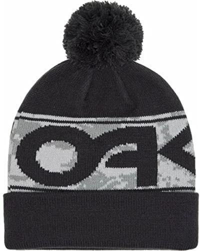 Oakley Unisex-Erwachsene Wanderlust Pom Beanie, geschmiedetes Eisen, One Size