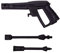 VONROC Pistolet de pulvérisation pour nettoyeur haute pression - lance de rallonge et buse réglable inclus - 60°C et 140 bar max - Pour nettoyeurs haute pression VONROC série V14