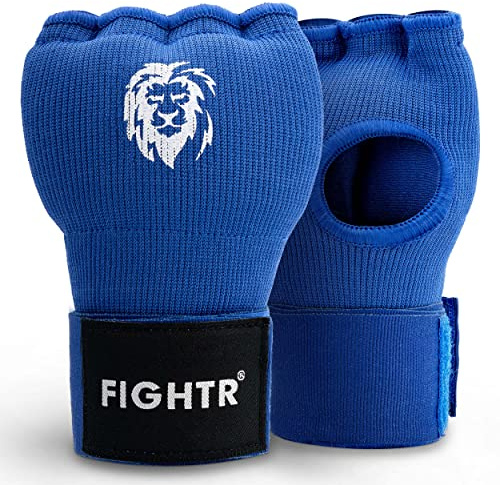 FIGHTR® Premium Gel Innenhandschuhe - schnelles Anlegen & hohe Stabilität | Gel Hand Wraps für Boxen, MMA, Muay Thai, & Kampfsport | mit Langer Bandage