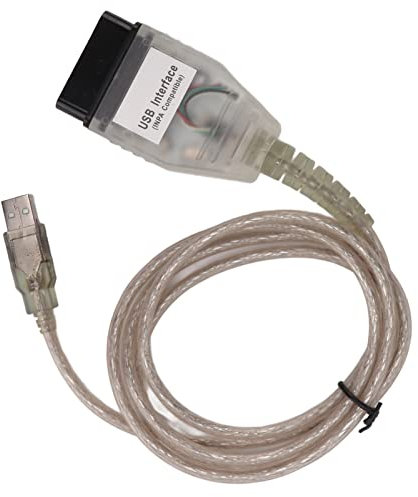 Câble USB K + OBD2, Interface USB D'outil de Diagnostic de Numérisation K + OBD2 avec Remplacement de CD pour la Série 3 E46 E83 E90