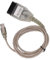 Ymiko K+DCAN für OBD2 USB Kabel, K+DCAN für OBD2 Scanning Diagnostic Tool USB Schnittstelle mit CD Ersatz für 3er E46 E83 E90
