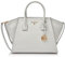 Michael Kors Henkeltasche Avril Large Leather Top-zip, Optic White