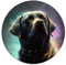 1000 Teile Puzzle Labrador Retriever Hund Kreative runde Puzzles für Erwachsene und Kinder Kartonpuzzles Interessante Puzzles zum Stressabbau (Größe 67,5 x 67,5 cm)