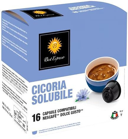 x48 Capsules Café Chicorée Compatibles avec Dolce Gusto®