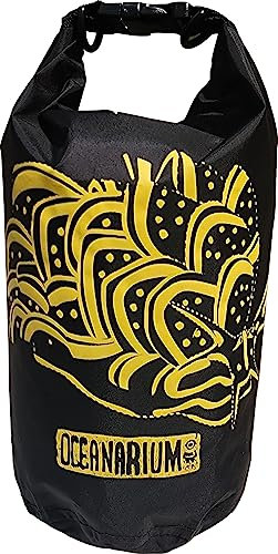 Scuba Gifts Wasserdichte Tasche Nudibranch Hai, schwarz, 2 Liter, Schwarzer Nudibranch, Wasser-Taschen