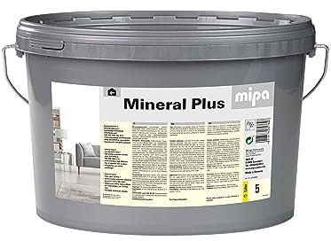MIPA Silikat Mineral Plus,Innenwandfarbe,weiss,stumpfmatt,5L