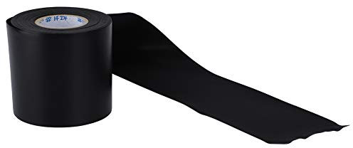PVC Air Conditioner Insulation Tie Strap Air Conditioner Pipe Tape Oil Resistant Tube Copper Pipe Insulation Protective Wrapping Tapes for Air Conditioning(Black)
