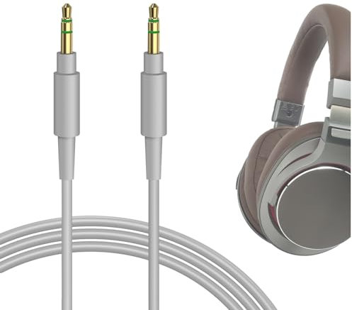 Geekria Cavo audio compatibile con Audio-Technica ATH-M50xBT2 ATH-M20xBT ATH-SR5 ATH-MSR7 ATH-WS660BT, cavo per cuffie Pioneer HDJ-CX, cavo stereo sostitutivo da 1/8 (3,5 mm) a 3,5 mm (4 piedi/1,2 M)