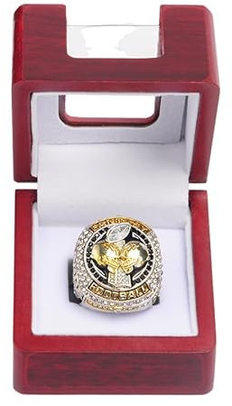 haobook 2023 Fantasy Football Championship Ring FFL League Championship Ring Replika Sammlerstück Souvenirs Männer Vater Freund Alumni Fans, 8#