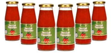 O.P. PLATINUM SAUCE TOMATE SANS NICKEL | SANS NICKEL 100% ITALIE - PAQUET DE 6X420gr