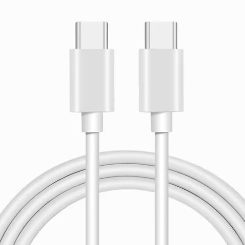 Gintai Type C Micro USB C Câble 90W 5A Charge Rapide 1.5M pour Huawei, Apple, Samsung, HP, Dell, Lenovo, ASUS, Google et Autres modèles de téléphones Laptop Alimentation Prise Charge Câble (1.5M)