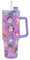 Squishmallows 40oz / 1200 ML Tumbler with Straw & Lid | Leak & Spill Proof Travel Mug | Stainless Steel Vacuum Insulated Water Bottle with Handle Keeps Cold for 17Hrs or Hot for 5Hrs