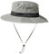 TOP-EX Sonnenhut mit breiter Krempe, Unisex, LSF 50, wasserdicht, verstellbar, atmungsaktiv, für Outdoor-Abenteuer, Wandern, Angeln, Safari, leicht verstaubar Hellgrey XL/XXL