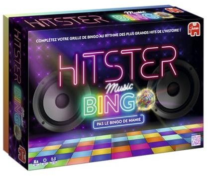 Gioco da tavolo - DUJARDIN - Hitster Bingo - Rivivi 100 anni di successi musicali
