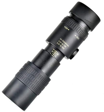 Tragbares Monokular 4K 10-300 x 40 mm Super-Telezoom-Monokular-Teleskop for Smartphones Tragbares wasserdichtes und beschlagfreies Monokular zur Vogelbeobachtung/Camping/Reisen/Wandern(Telescope)