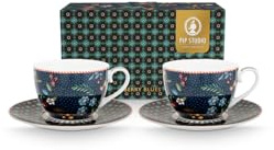 Pip Studio Berry Blues Kaffeetasse m.U. blau 280ml Set2