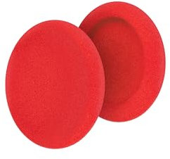 Koss Official Standard Sized Replacement Cushion Earpads for Porta Pro, KPH40 Utility and KSC75 Headphones, Red