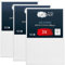 Artina Set de 3 Canvas Toile Peinture 40x60 cm – Tableau Peinture Châssis Entoilés en Bois FSC© – Tableau a Peindre Blanche 100% Coton 280g/m² – Toiles à Peindre Stable Akademie