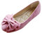 Ballerinas Women's Flat Dress Shoes Slip On Shoes Ballet Women's Shoes Elegant Ballerina Shoes Comfortable Soft Loafer Party Wedding Shoes Mary Jane Low Shoes Bridal Shoes Pumps Casual Shoes, red, 5