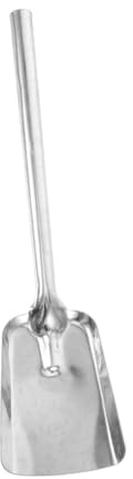 ROMISBABA Pelle à Cendres pour Poêle et Cheminée Grosse Taille en Fonte Épaisse Multifonction Nettoyage Charbon et Cendres Entretien Foyer Outils Cheminée Charbon de Bois