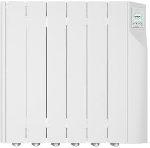 CálidaHome Sentinel 1000W – Emisor térmico eléctrico (6 elementos) con fluido de alta transferencia 167 W/elemento, con detector de presencia – Para estancias de 10–13 m²