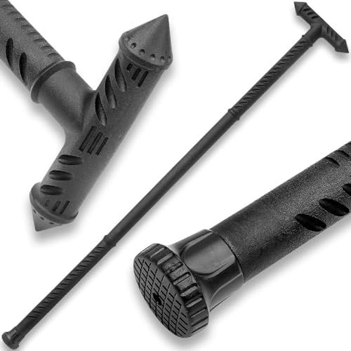 United Cutlery Survival Staff, Wanderstock, 94 cm, Nylonfaser, T-Griff, UC3177