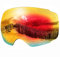 OutdoorMaster Skibrille PRO Ersatzlinse - 10+ Farben die Auswahl (VLT 15% Red)