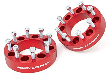 Rough Country 5,1 cm Spurverbreiterung für 1994–2011 Ram 2500/3500 | Paar – 1099RED
